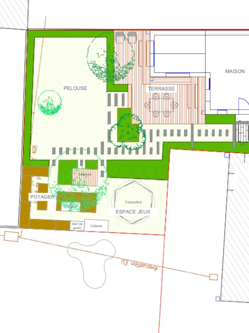 Paysagiste : conception de jardins, espaces verts et aménagements extérieurs (croquis, plans, palette végétale) autour de basse goulaine, rezé, les sorinières