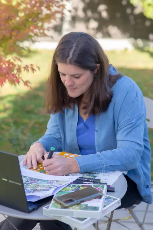 Paysagiste pour professionnels (entreprises, PME, collectivités et ESS) à st sebastien sur loire, Thouaré, Rezé : conception et plan de jardin et espaces verts
